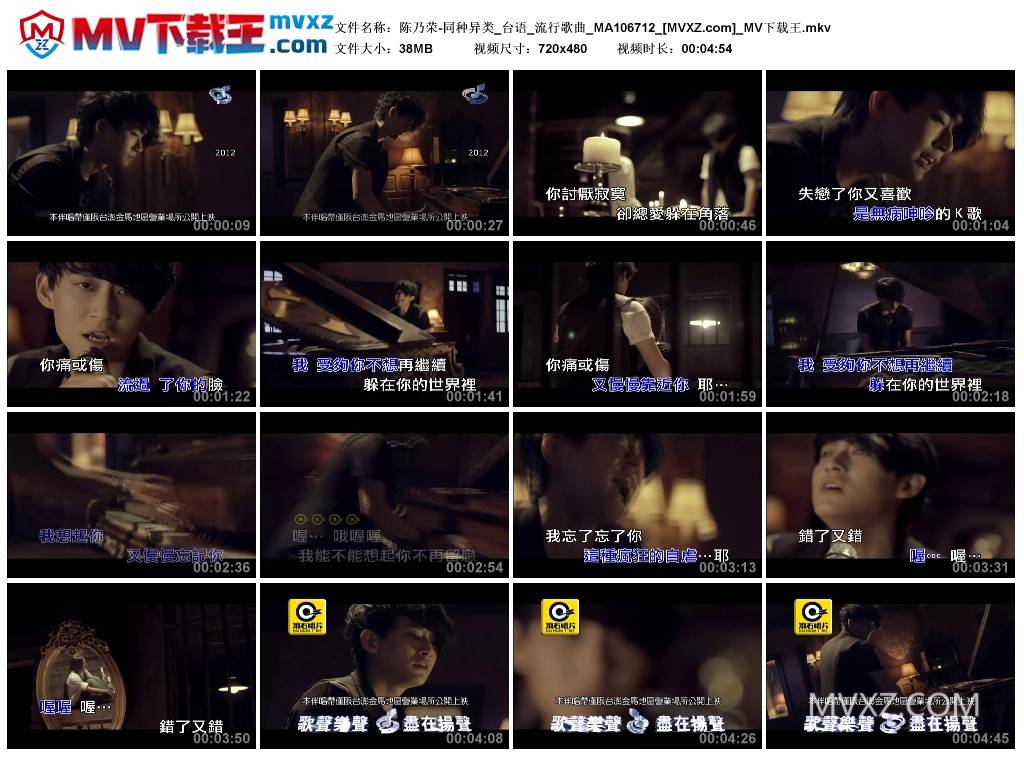 陈乃荣-同种异类_台语_流行歌曲_MA106712